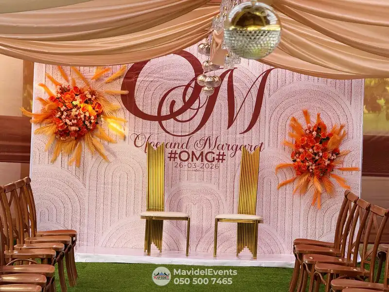 Themed backdrop